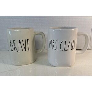 Rae Dunn Artisan Collection By Magenta Mrs. Claus /Brave Coffee Mug